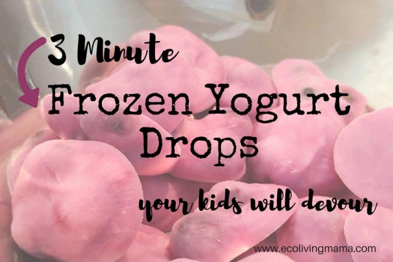 3 Minute ‘leftover’ frozen yogurt drops + how to buy healthy yogurt