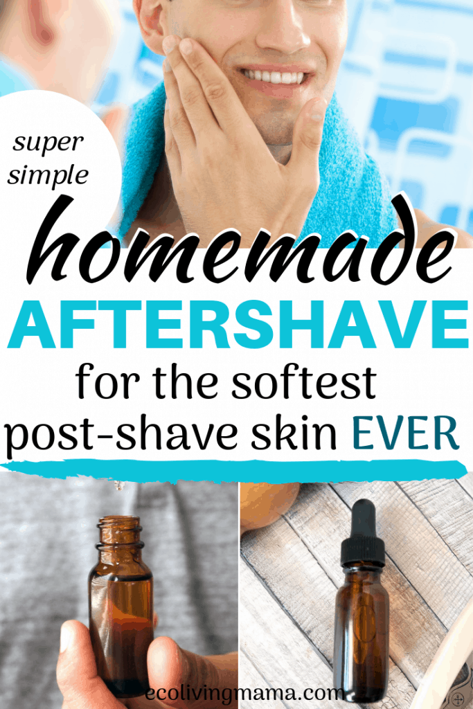 The Easiest, Natural DIY Aftershave for Men (with Aloe and Essential