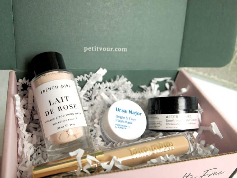 Petit Vour Review Cruelty Free and Natural Beauty Subscription Box
