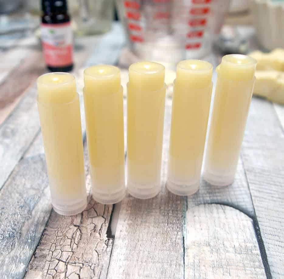 Homemade lip balm diy recip Eco Living Mama