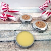Homemade White Chocolate Peppermint Lip Balm