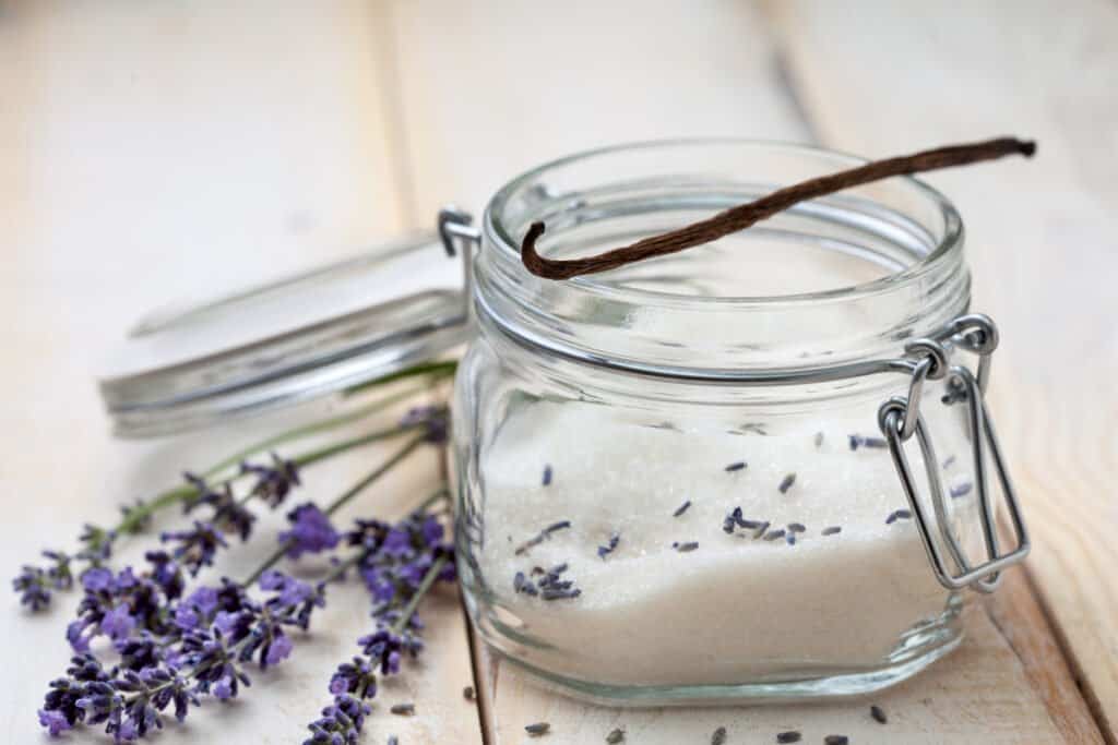 Lavender and Vanilla Lip Scrub