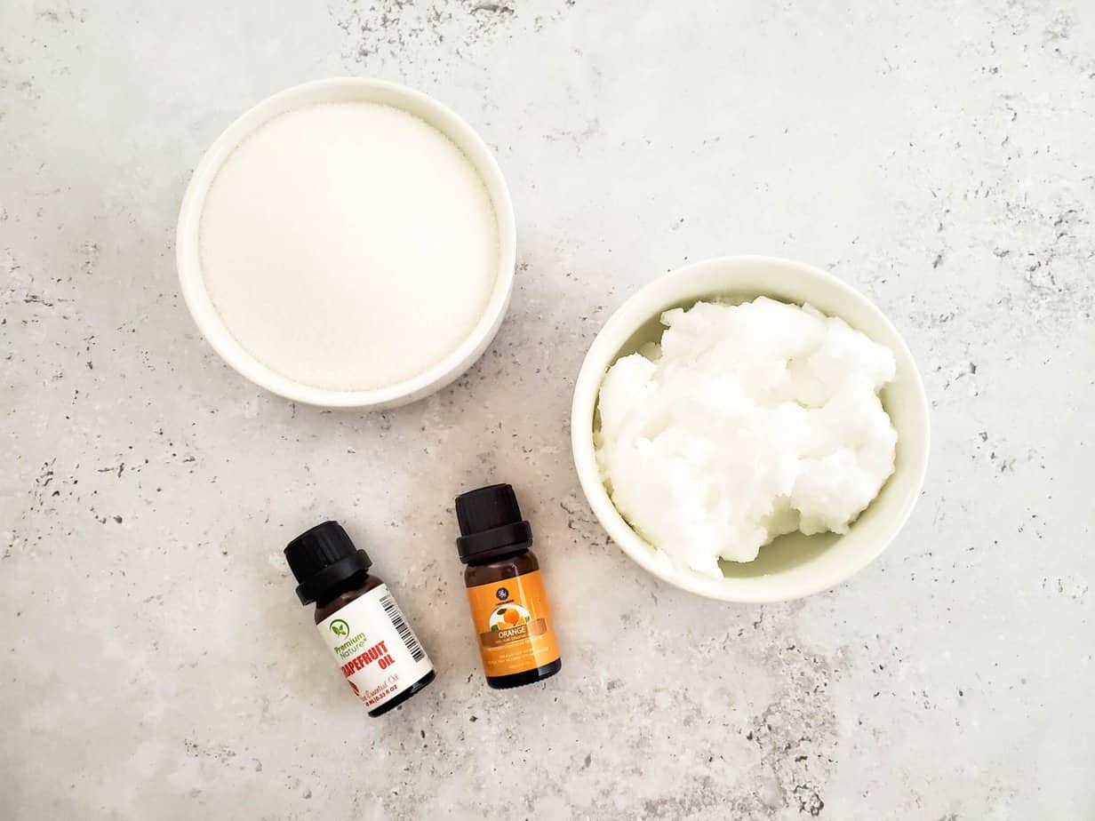 Easy Grapefruit Whipped Sugar Scrub Recipe Eco Living Mama