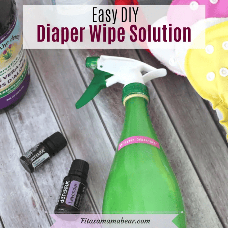 Image for Homemade Diaper Wipe Solution 